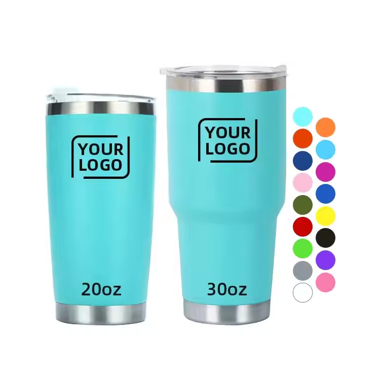 20oz 30oz Double Wall Vacuum Insulated Travel Coffee Mug