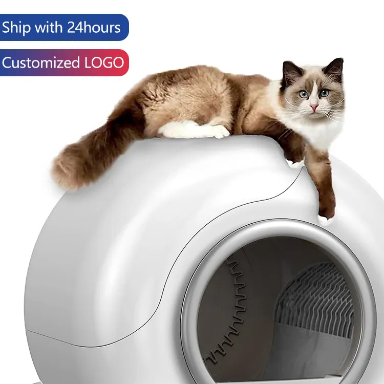 Automatic Cat Box Smart App Control Self Cleaning Litter Boxes