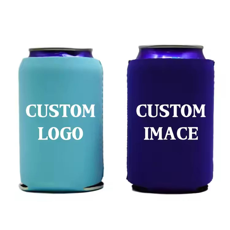 Beer Bottle Cooler Coozies Drink Neoprene Sublimation Can