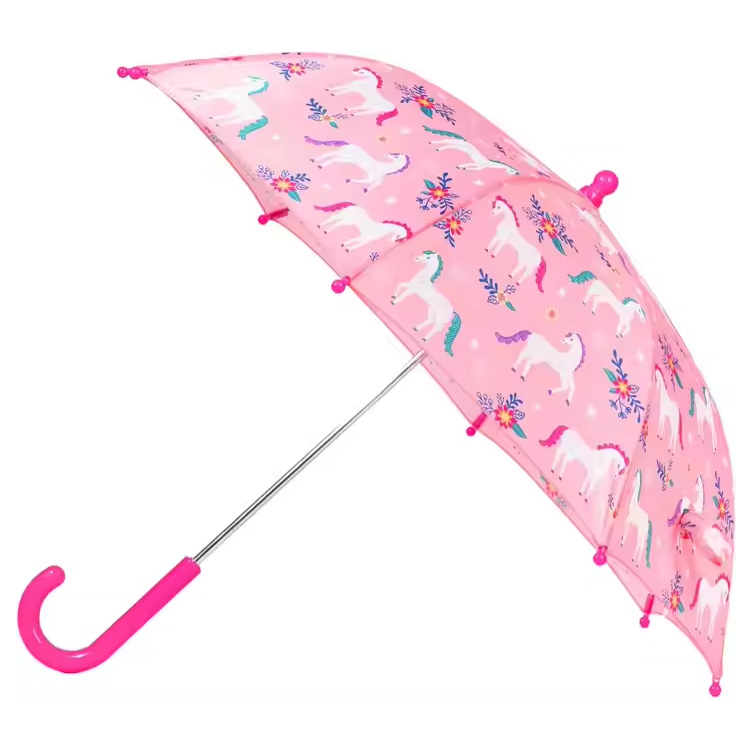 Cartoon Long Handled Children's Umbrella Student Automatic