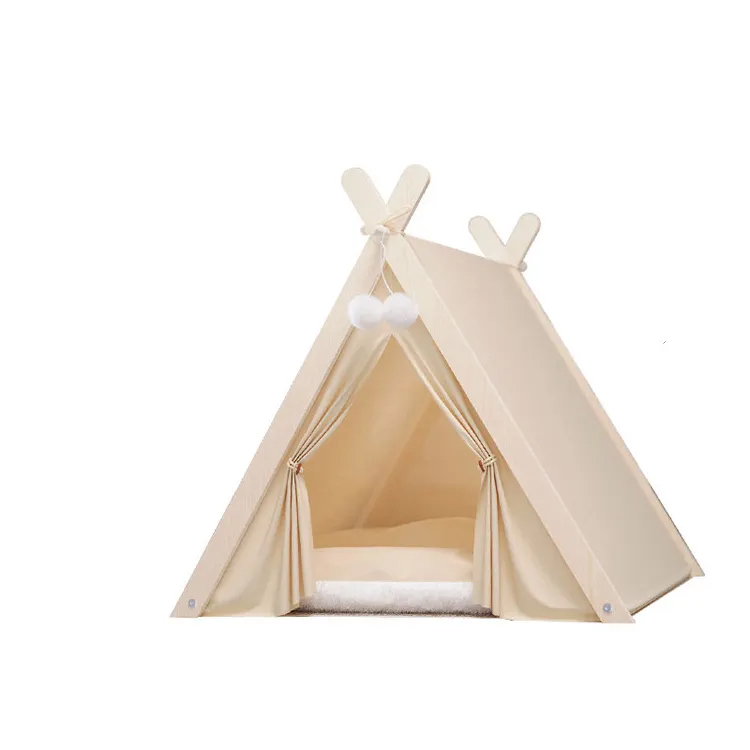 Comfortable Pet Furniture Portable Teepee Tent House