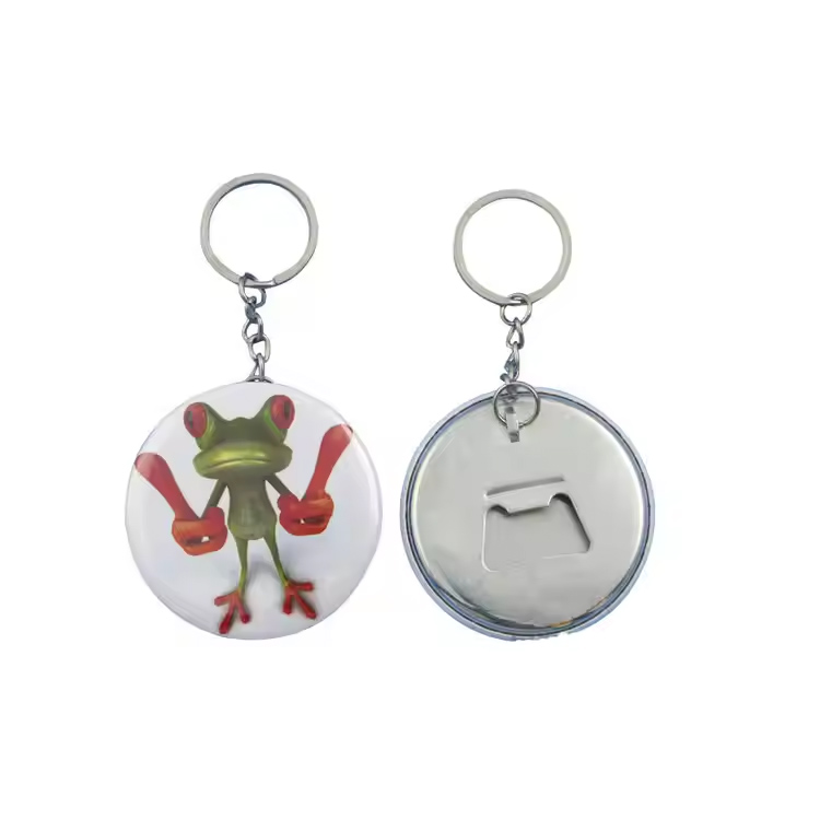 Custom 44mm Key Ring Blank Bottle Bottle Opener Key Chain