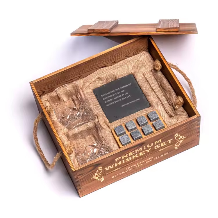 Customized Whiskey Set Birthday Company Promotion Gifts