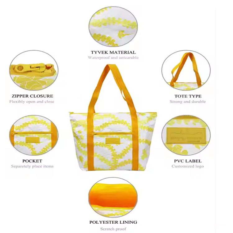 Hawaii Style Eco Friendly Shopping Carrying Tote Bag