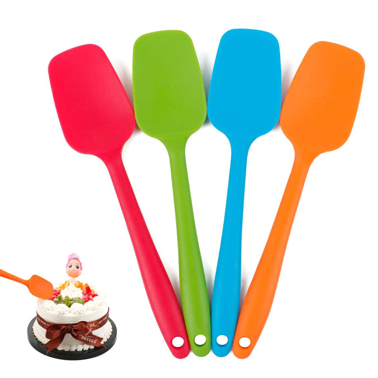 Heat Resistant Flexible Scraper Baking Silicone Spatula