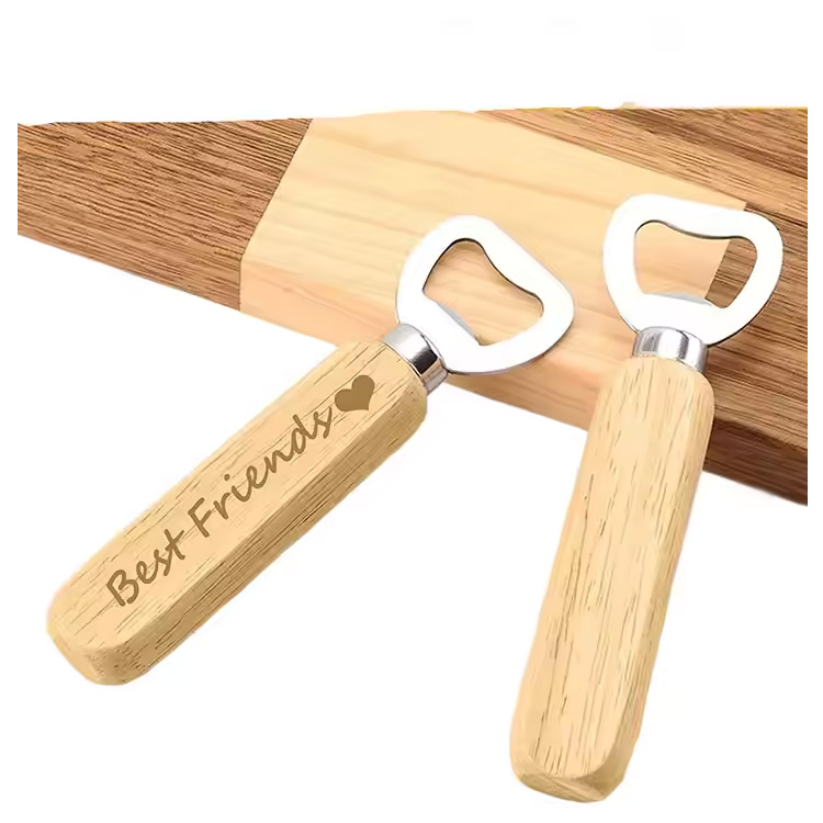 High Quality Multifunctional Laser Logo Bottle Opener
