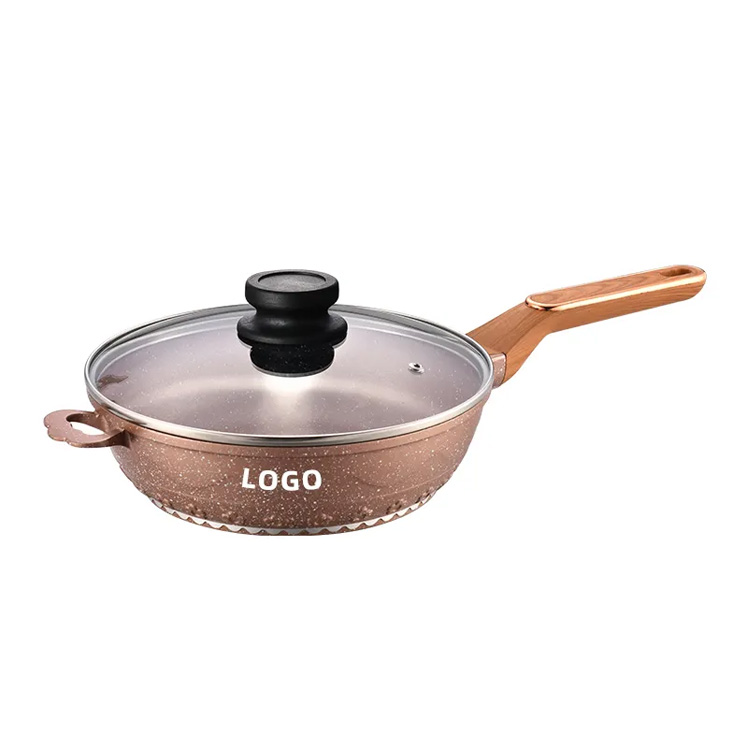 High Quality Nonstick Coating Aluminum Alloy Kitchen Pan