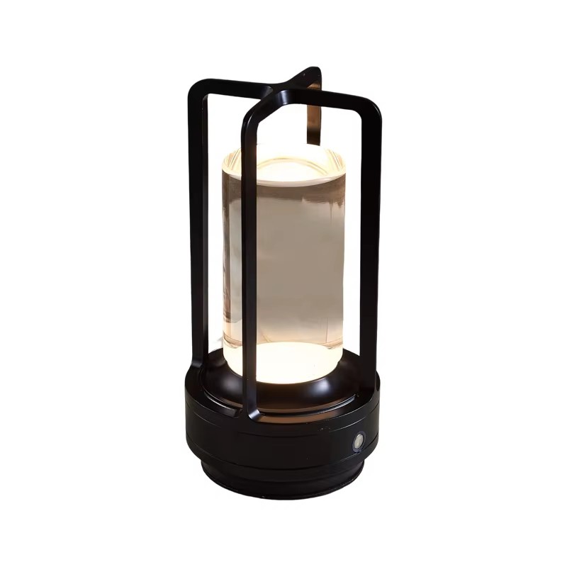 Hot Sale Aluminum Led Wireless Cordless Lantern Table Lamp