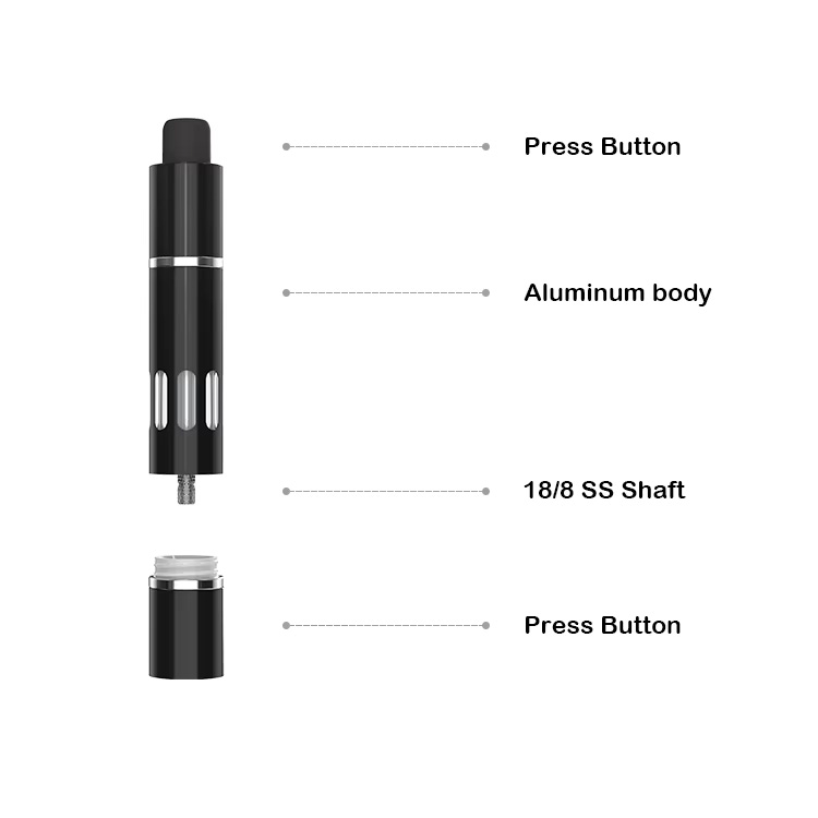Hot Selling Mini One Handed Thumb Press Salt Pepper Grinder