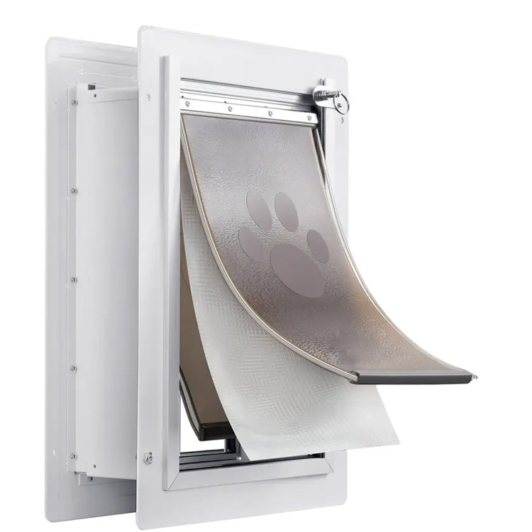 In the wall Stylish and durable heat preservation Dog Cat Door