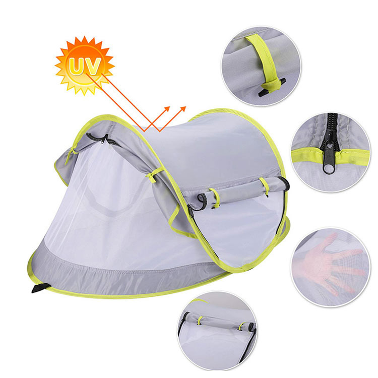 Lightweight Single Layer Waterproof Polyester Pop-Up Tent
