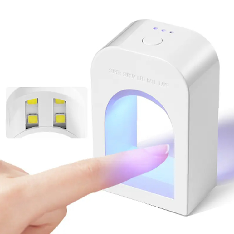 Mini Nail Door Therapy Machine Polish Glue Baking Dryer Lamp