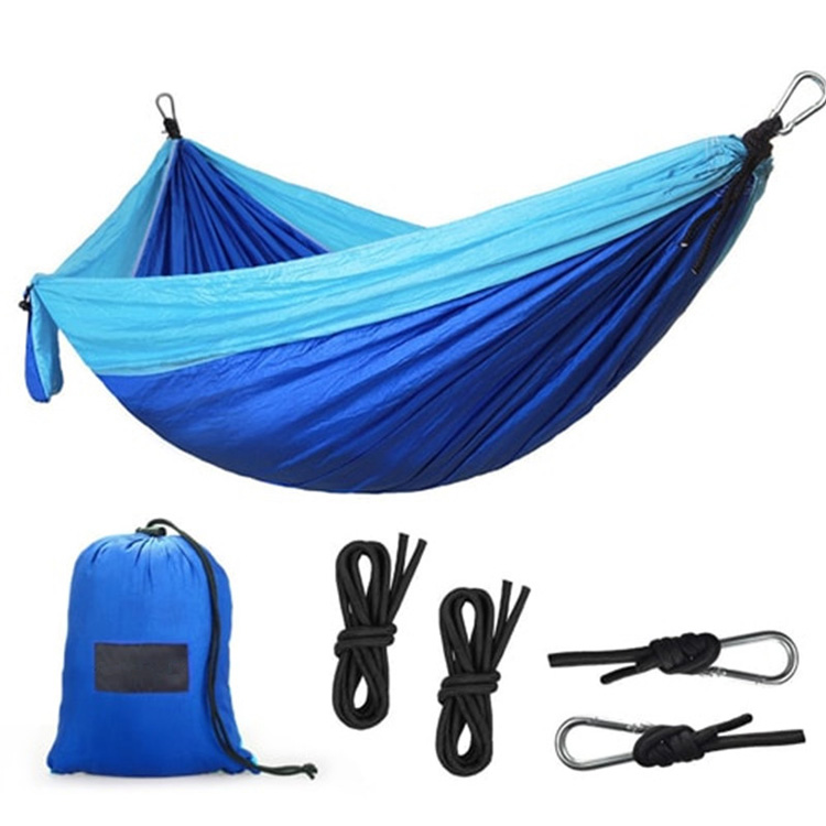 Outdoor Camping Single Person Fabric Parachute Hammock