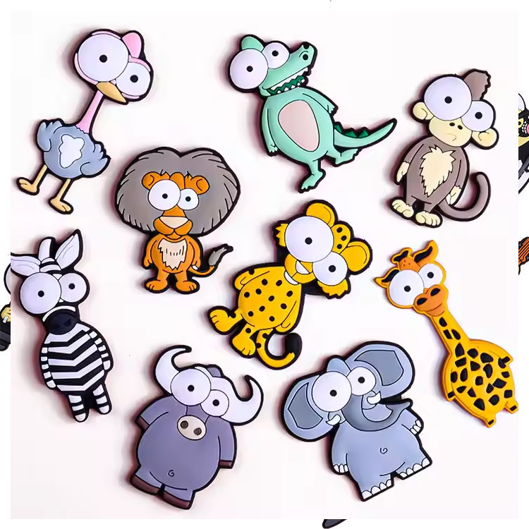 Personalized Custom 3D PVC Fridge Magnets Design Cute