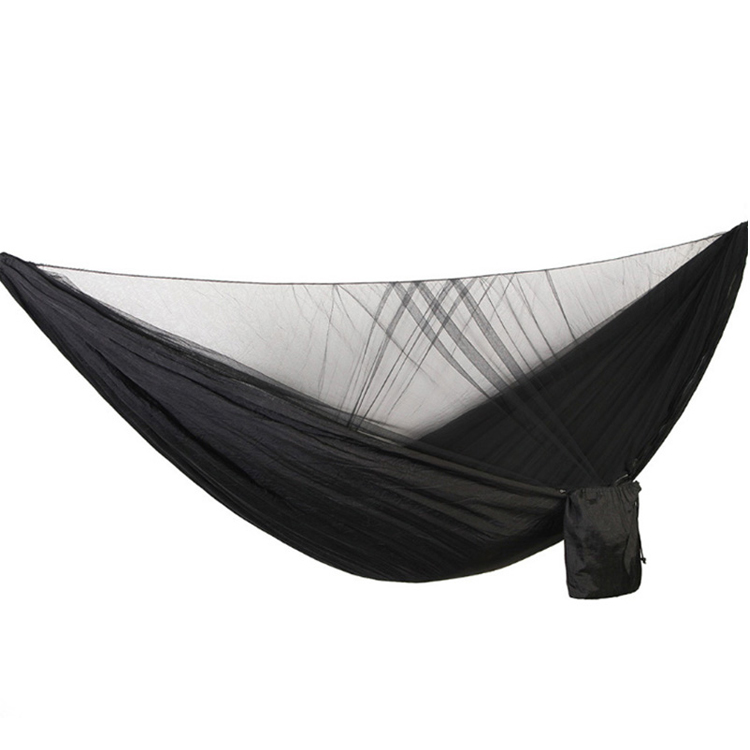 Portable Polyester Mosquito Net and Nylon Hammock Set