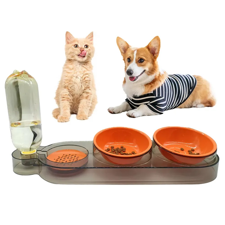 Professional Design Cat Dog Food Feeding Bowl Pet Feeder
