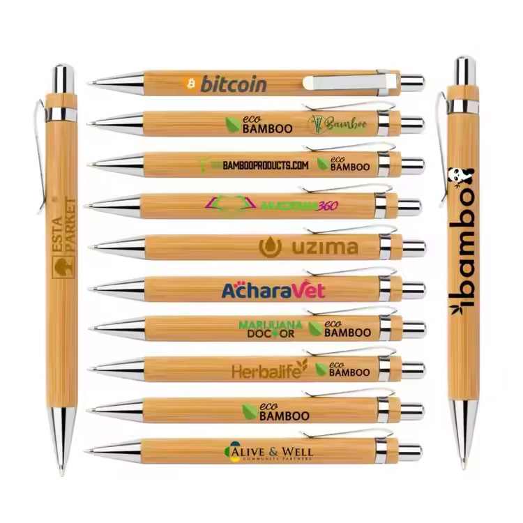 Promotional Gift Eco Pen Low Price Promotion Bamboo Pen