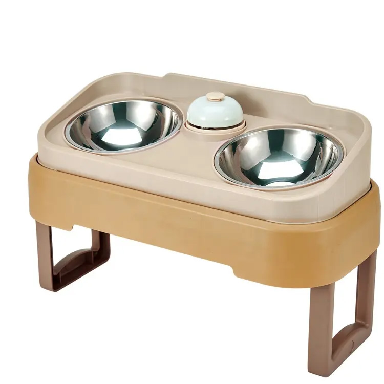 Raised Luxury Pet Food Dog Slow Feeder Cat Feeder Bowls