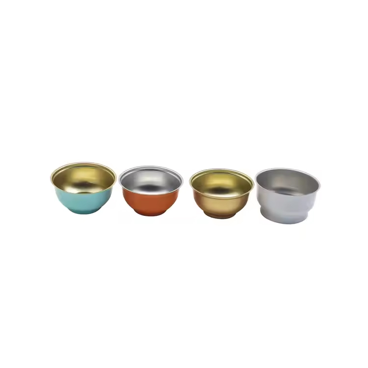 Sealed Aluminum Bowl Disposable Colorful Airtight Bowl