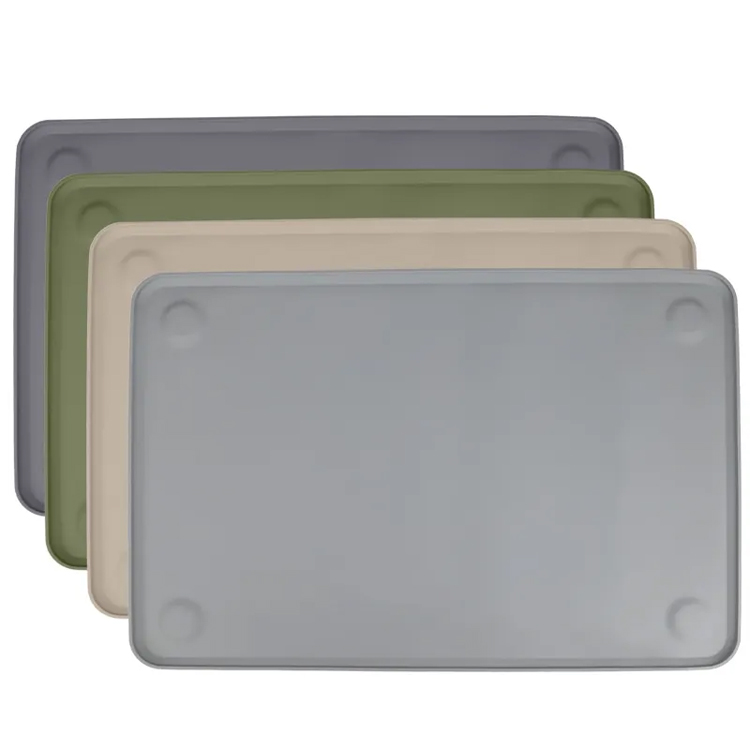 Silicone Food Mat for Floors Waterproof Pet Feeding Mat