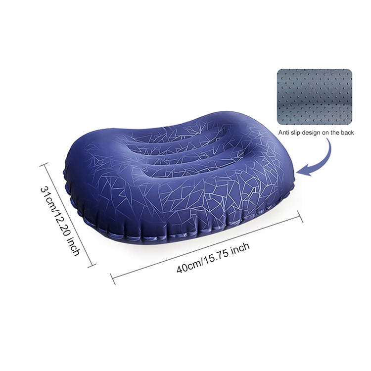 Sleeping Gear Comfortable Crescent Anti-slip Travel Pillow