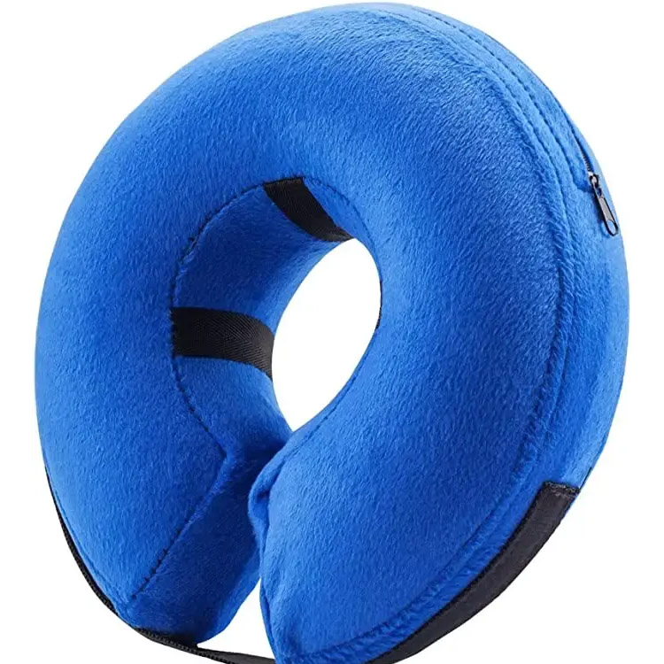 Soft Inflatable Elizabethan Collar for Dogs Cats Pet Recovery