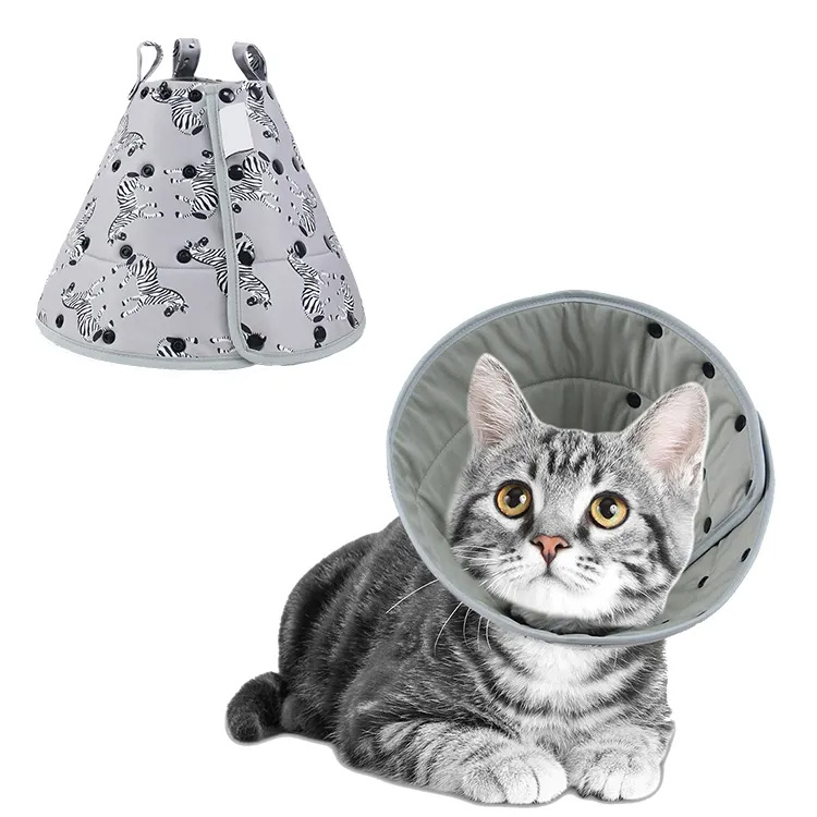 Soft Recovery Pet Dog Cone Collar Cat Pet Recovery Collar
