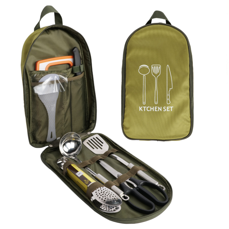 SOLO WILD Complete Camping Outdoor Kitchen Set Portable