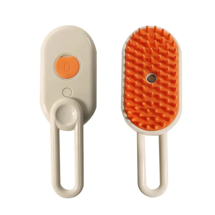 Steam Brush Defur Comb for Cat 3in1 Self-Cleaning Cat Brush