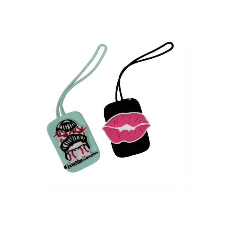 Waterproof Silicone Luggage Tag with Anti-Lost Card Holder